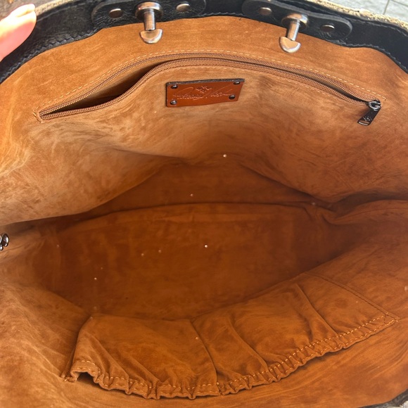 Patricia Nash Black Benvenuto Tote - Picture 11 of 14